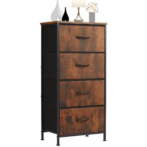CAVINAS Dresser for Bedroom, Versatile Chest of Drawers & Storage Cabinet for Bedroom/Living Room/Entryway, Bedroom Nightstand with Wooden Top - 1 of 4