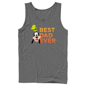 Men's Mickey & Friends Father's Day Best Goofy Dad Ever Tank Top - 1 of 4