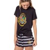 Harry Potter Womens' Wizarding World Hogwarts Crest Sleep Pajama Set Shorts Multicolored - 3 of 4