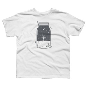 Boy's Design By Humans Halloween in a jar By roc21 T-Shirt - 1 of 2