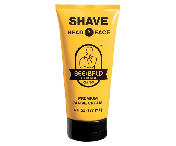 Bee Bald Premium Shave Cream - 6 fl oz