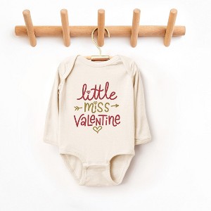 The Juniper Shop Little Miss Valentine Baby Long Sleeve Bodysuit - 1 of 3