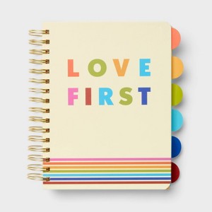 Pride 180 Pages No Rule 'Love First' Journal - 1 of 3