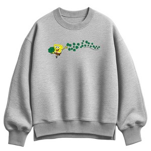 Women's - SpongeBob SquarePants - Spongebob Shamrocks - 1 of 3