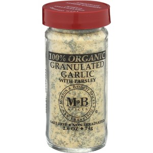 Morton & Bassett Garlic with Parsley Granulated Organic - Pack of 3 - 2.6 oz - 1 of 1