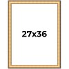 PosterPalooza | Traditional Gold Picture Frame - UV Acrylic, Foam Board Backing, Hanging Hardware - 2 of 4