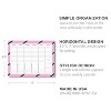 Kahootie Co. Kahootie Co Weekly Schedule Notepad 11" x 8.5" 50 sheets per pad Pink (WNP02) - 2 of 4