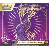 Pokemon TCG: Scarlet and Violet Elite Trainer Box - Miraidon Purple (1 Full Art Promo Card, 9 Boosters and Premium Accessories) - 2 of 4