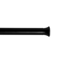 Umbra Chroma Matte Black Modern Tension Rod 36 in. L X 54 in. L - 1 of 1