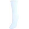 CTM Women's Cushioned Diabetic Crew Socks (3 Pair Pack) - 3 of 4