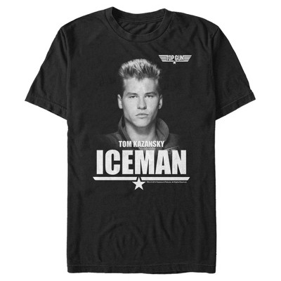 Men's Top Gun Iceman Sketch T-Shirt - White - 2X Large