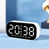 REGALWOVEN HMETOL Digital Corded Electric Plastic Adjustable Brightness Alarm Clock 5.1"L x 1.4"W x 2.4"H 1 Pc - 2 of 4