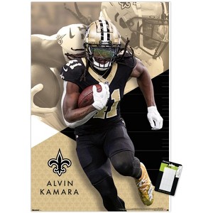 Trends International NFL New Orleans Saints - Alvin Kamara 25 Unframed Wall Poster Prints - 1 of 4