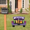 Big Dot of Happiness Trunk or Treat - Halloween Car Parade Party Yard Sign with Stakes - Double Sided Outdoor Lawn Sign - Set of 3 - 2 of 4