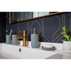 4pc Ribbed Bath Accessory Set - Kralix - 3 of 4