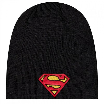 Adult Superman Classic Logo New Era Knit Beanie