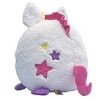 Hangry Petz: Luna Unicorn - 12" White-Pink-Purple Animal Plush - 3 of 4