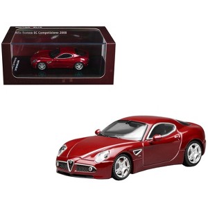 2008 Alfa Romeo 8C Competizione Competition Red Metallic 1/64