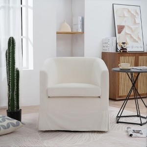 NicBex Accent Chair Swivel Chair with 360 Degrees Comfy Chair Reading Chair Comfy Chair Living Room Chair for Bedroom - 1 of 4