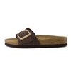 CUSHIONAIRE Leeds Sandals for Women, Slip On Big Buckle Slide Womens Sandals with Memory Foam Footbed, Comfortable Summer Footwear - 3 of 4