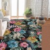 Fulvari Bedroom Rug Washable Area Rug Non Slip Low Pile Boho Floral Carpet for Bedroom - 2 of 2