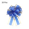 Unique Bargains Christmas Wedding Car Basket Gift Wrapping Large Organza Pull Bow 20 Pcs - 3 of 4