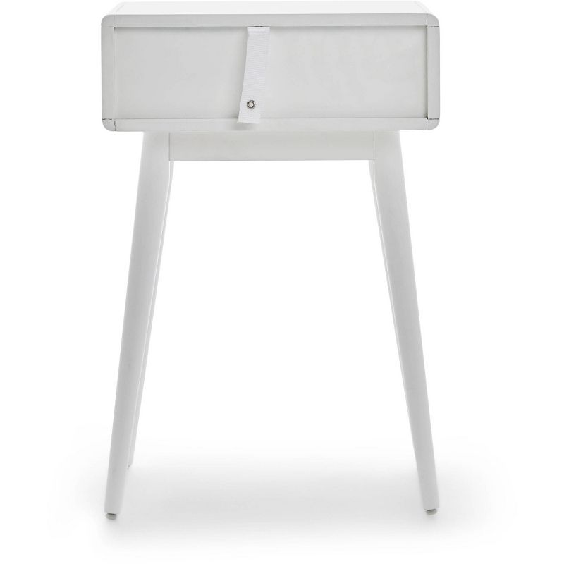 Rory One Drawer Side Table White - Adore Decor, 5 of 8