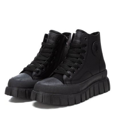Женские кроссовки Refresh Shoes Refresh High Top Sneaker Boots with side zipper 172359 Black 9.5 — фото 5