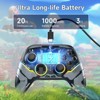 Aukfa X15 PC Controller: Hall joysticks/triggers, RGB, no drift. Wireless Bluetooth for PC, Android, Steam, Switch,Black - 2 of 4