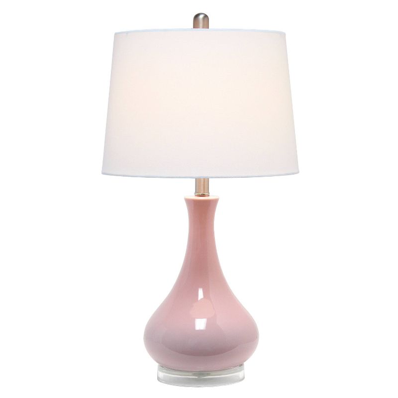 Droplet Table Lamp with Fabric Shade - Lalia Home, 3 of 10