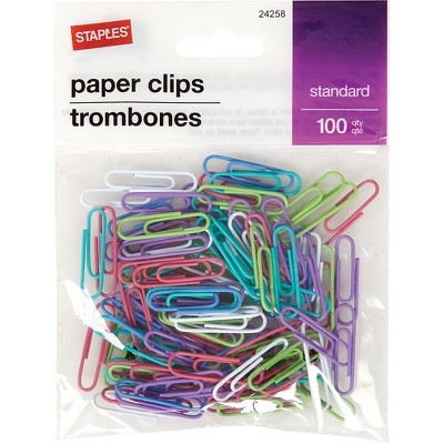 Staples #1 Paperclip 100 PK -Fashion 326977