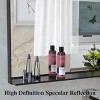 NicBex Bathroom Mirror,Vanity Mirror for Bathroom,Bathroom Wall Mirror with Aluminum Frame,Removable Storage Tray,Horizontal/Vertical - 4 of 4