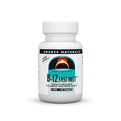 Methylcobalamin Fast Melt by Source Naturals, Inc.  -  60 Tablet