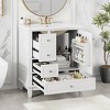 Christopher Knight Home Thomas 30" Bathroom Vanity with Sink, One Door with Shelf and Three Drawers - 2 of 4
