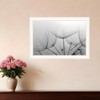 HomeRoots Love is a Delicate Flower White Framed Print Wall Art - 2 of 4