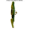Wrapables Acrylic Fashion Brooch Pin for Sweaters, Coats, Scarves, and Bags, Bowknot Green - 3 of 4
