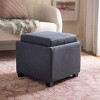 Harrison Single Tray Ottoman  - Safavieh - 2 of 4