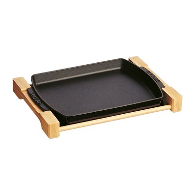 Cast Iron Rectangular Serving Dish, 10 oz.