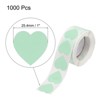 Unique Bargains Self-Adhesive Heart Decorations Sticker for Envelope Wedding 1000 Pcs - 2 of 4
