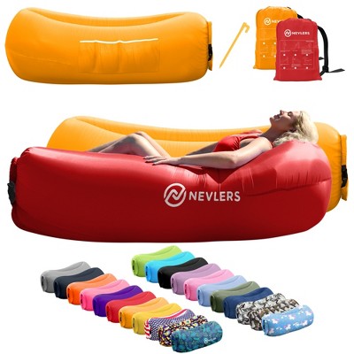 Nevlers Tear-Resistant Inflatable Loungers - Pack of 2