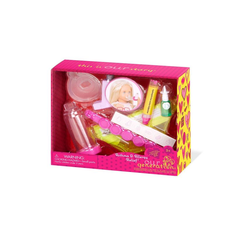 Our Generation Asthma &#38; Allergy Relief Accessory Set for 18&#34; Dolls, 5 of 9