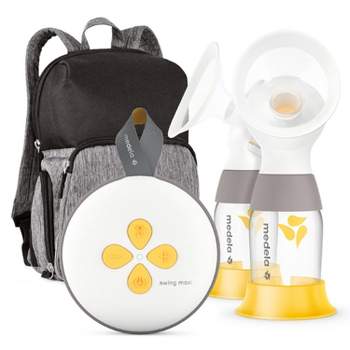 Medela Pump In Style Advanced Double Pumping Kit With Breast Shields,  Connectors, Tubing, Nursing Pads, And Accessory Bag, Bpa-free : Target