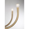 Savoy House Sorrento 8 - Light Chandelier in  Noble Brass - 3 of 3