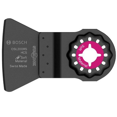 Bosch Starlock 2 in. X 4 in. L Carbon Steel Rigid Scraper Blade 1 pk
