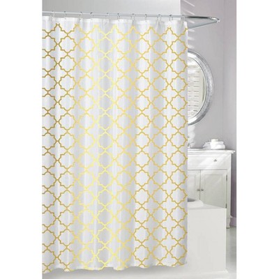 Gold Shower Curtain Hooks Target, White And Gold Shower Curtain Hooks