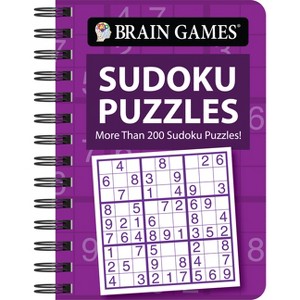 Brain Games - To Go - Sudoku Puzzles - by  Publications International Ltd & Brain Games (Spiral Bound) - 1 of 1