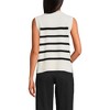 Lands' End Women's Drifter Cotton Easy Crew Neck Vest Sweater - image 2 of 4