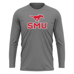 Men's Southern Methodist University Adult Sport Long Sleeve Shirt Primary Logo - 1 of 4