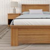 Plank+Beam Farmhouse Full Size Bed Frame with Headboard, Solid Wood Platform Bed - 4 of 4