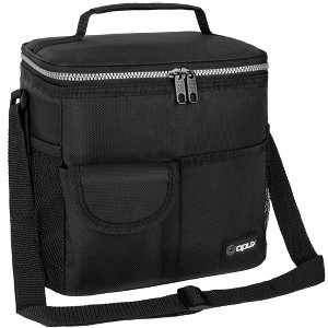 OPUX Large Insulated Lunch Bag Men Women, Leakproof Thermal Reusable Soft Cooler Tote Work School Adult Kid Boy Girl - 1 of 4